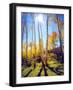 USA, Utah, Fall Colors of Aspen Trees-Jaynes Gallery-Framed Photographic Print