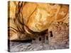 USA, Utah, Fallen Roof Ruin Cliff Dwelling-Mark Sykes-Stretched Canvas