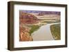 USA, Utah, Glen Canyon, Hite Overlook Colorado River. Lake Powell-Bernard Friel-Framed Photographic Print