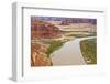 USA, Utah, Glen Canyon, Hite Overlook Colorado River. Lake Powell-Bernard Friel-Framed Photographic Print