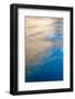 USA, Utah, Glen Canyon National Recreation Area. Abstract design of canyon wall and sky reflections-Judith Zimmerman-Framed Photographic Print