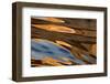 USA, Utah, Glen Canyon National Recreation Area. Abstract design of canyon wall and sky reflections-Judith Zimmerman-Framed Photographic Print