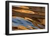 USA, Utah, Glen Canyon National Recreation Area. Abstract design of canyon wall and sky reflections-Judith Zimmerman-Framed Photographic Print