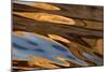 USA, Utah, Glen Canyon National Recreation Area. Abstract design of canyon wall and sky reflections-Judith Zimmerman-Mounted Photographic Print