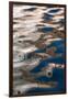 USA, Utah, Glen Canyon National Recreation Area. Abstract design of canyon wall and sky reflections-Judith Zimmerman-Framed Photographic Print