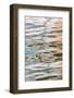 USA, Utah, Glen Canyon National Recreation Area. Abstract design of canyon wall and sky reflections-Judith Zimmerman-Framed Photographic Print