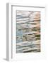 USA, Utah, Glen Canyon National Recreation Area. Abstract design of canyon wall and sky reflections-Judith Zimmerman-Framed Photographic Print