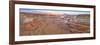 Usa, Utah, Glen Canyon National Recreation Area, Lake Powell, Gunsight Bay at Dusk from Romana Mesa-Alan Copson-Framed Photographic Print