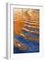 USA, Utah, Glen Canyon Nra. Abstract Cliff Reflection in Lake Powell-Jaynes Gallery-Framed Photographic Print