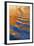 USA, Utah, Glen Canyon Nra. Abstract Cliff Reflection in Lake Powell-Jaynes Gallery-Framed Photographic Print