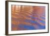 USA, Utah, Glen Canyon Nra. Abstract Cliff Reflection in Lake Powell-Jaynes Gallery-Framed Photographic Print