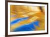 USA, Utah, Glen Canyon Nra. Abstract Cliff Reflection in Lake Powell-Jaynes Gallery-Framed Photographic Print