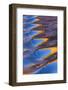 USA, Utah, Glen Canyon Nra. Abstract Cliff Reflection in Lake Powell-Jaynes Gallery-Framed Photographic Print