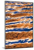 USA, Utah, Glen Canyon Nra. Abstract Cliff Reflection in Lake Powell-Jaynes Gallery-Mounted Photographic Print