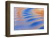 USA, Utah, Glen Canyon Nra. Abstract Cliff Reflection in Lake Powell-Jaynes Gallery-Framed Photographic Print