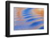 USA, Utah, Glen Canyon Nra. Abstract Cliff Reflection in Lake Powell-Jaynes Gallery-Framed Photographic Print