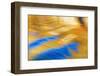 USA, Utah, Glen Canyon Nra. Abstract Cliff Reflection in Lake Powell-Jaynes Gallery-Framed Photographic Print