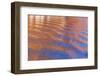 USA, Utah, Glen Canyon Nra. Abstract Cliff Reflection in Lake Powell-Jaynes Gallery-Framed Photographic Print