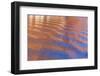 USA, Utah, Glen Canyon Nra. Abstract Cliff Reflection in Lake Powell-Jaynes Gallery-Framed Photographic Print