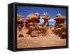 USA, Utah, Goblin Valley. Sculptures of Goblins in Goblin Valley-Petr Bednarik-Framed Stretched Canvas