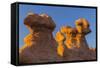 USA, Utah, Goblin Valley Sp. Gnome and Goblin Formations-Jamie & Judy Wild-Framed Stretched Canvas