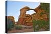 USA, Utah, Grand Staircase-Escalante, Devil's Garden, Metate Arch-Bernard Friel-Stretched Canvas