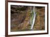USA, Utah, Grand Staircase-Escalante National Monument. Lower Calf Creek Falls and sandstone cliff.-Jaynes Gallery-Framed Photographic Print