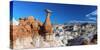 Usa, Utah, Grand Staircase Escalante National Monument, the Toadstools-Alan Copson-Stretched Canvas