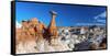 Usa, Utah, Grand Staircase Escalante National Monument, the Toadstools-Alan Copson-Framed Stretched Canvas