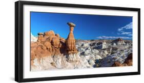 Usa, Utah, Grand Staircase Escalante National Monument, the Toadstools-Alan Copson-Framed Photographic Print
