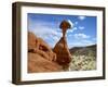 USA, Utah, Grand Staircase-Escalante Nm. Toadstool Hoodoos Formation-Petr Bednarik-Framed Premium Photographic Print