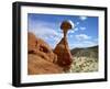 USA, Utah, Grand Staircase-Escalante Nm. Toadstool Hoodoos Formation-Petr Bednarik-Framed Premium Photographic Print