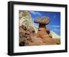 USA, Utah, Grand Staircase-Escalante Nm. Toadstool Hoodoos Formation-Petr Bednarik-Framed Photographic Print