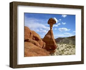 USA, Utah, Grand Staircase-Escalante Nm. Toadstool Hoodoos Formation-Petr Bednarik-Framed Photographic Print