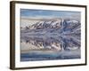 USA, Utah, Heber Valley, Winter Reflection of Mount Timpanogos in Deer Creek Reservoir at Sunrise-Ann Collins-Framed Photographic Print