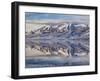 USA, Utah, Heber Valley, Winter Reflection of Mount Timpanogos in Deer Creek Reservoir at Sunrise-Ann Collins-Framed Photographic Print