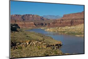 USA, Utah. Hite, Colorado River-Lake Powell, Views from Highway 95-Bernard Friel-Mounted Photographic Print