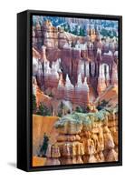 USA, Utah. Hoodoo Formations in Bryce Canyon National Park-Jaynes Gallery-Framed Stretched Canvas