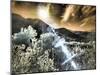 USA, Utah, Infrared of the Logan Pass area with sunrays-Terry Eggers-Mounted Photographic Print