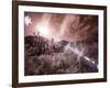 USA, Utah, Infrared of the Logan Pass area with sunrays-Terry Eggers-Framed Photographic Print