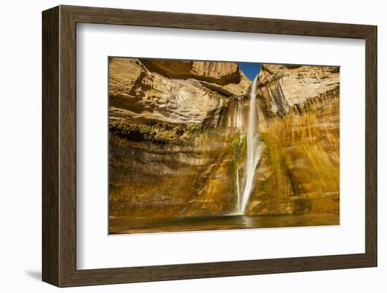 USA, Utah. Lower Calf Creek Falls in Grand Staircase-Escalante Nm-Jaynes Gallery-Framed Photographic Print