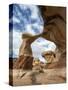 USA, Utah. Metate Arch, Grand Staircase-Escalante National Monument.-Judith Zimmerman-Stretched Canvas