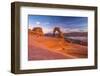 Usa, Utah, Moab, Arches National Park, Delicate Arch-Alan Copson-Framed Premium Photographic Print