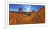 Usa, Utah, Moab, Arches National Park, Delicate Arch-Alan Copson-Framed Photographic Print