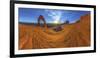 Usa, Utah, Moab, Arches National Park, Delicate Arch-Alan Copson-Framed Photographic Print