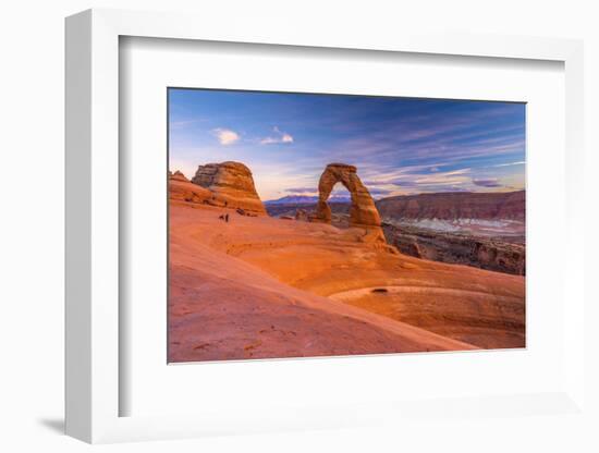 Usa, Utah, Moab, Arches National Park, Delicate Arch-Alan Copson-Framed Photographic Print