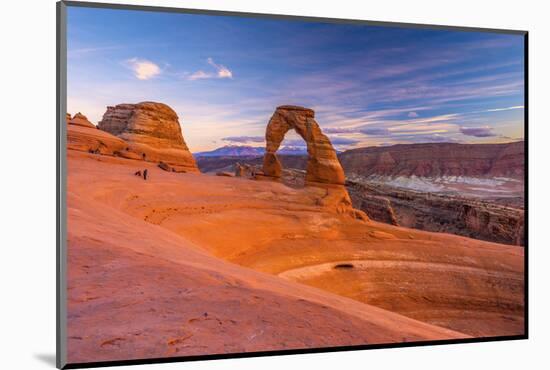 Usa, Utah, Moab, Arches National Park, Delicate Arch-Alan Copson-Mounted Photographic Print