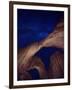 USA, Utah, Moab, Arches National Park, Double Arch and Milky Way-Michele Falzone-Framed Photographic Print