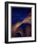 USA, Utah, Moab, Arches National Park, Double Arch and Milky Way-Michele Falzone-Framed Photographic Print