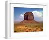 USA, Utah, Monument Valley. Mesa in the Middle of the Desert-Petr Bednarik-Framed Photographic Print